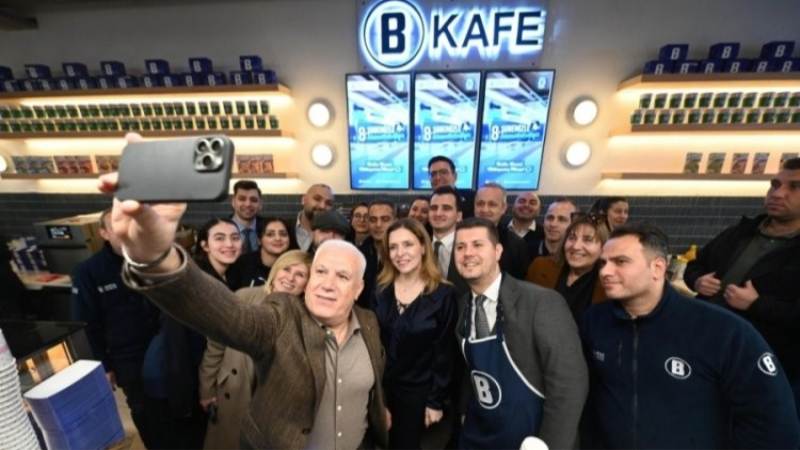 Bursa'da B Kafe artık orada da var