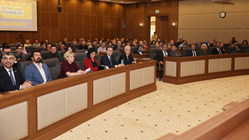 Bursa'da bağımlılıkla mücadele sürüyor