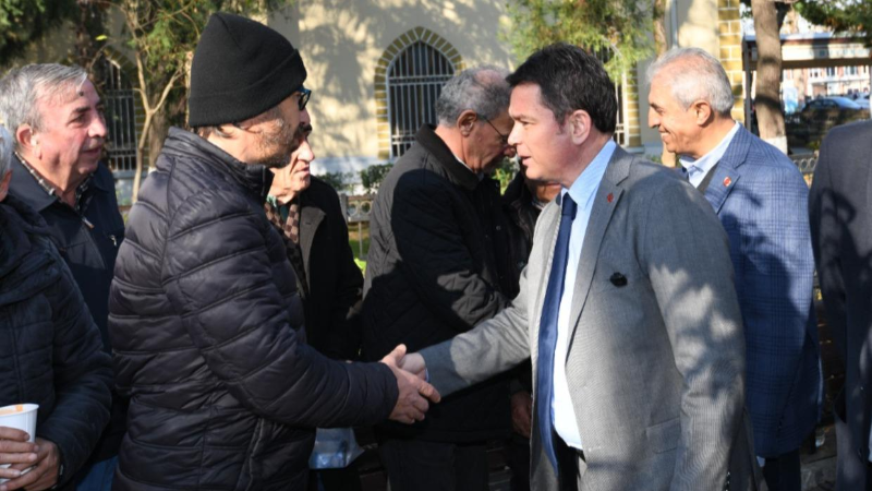 Bursa’da Başkan Aydın, halkı dinlemeye devam diyor