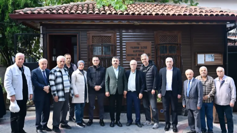 Bursa'da Başkan Yılmaz sahada; Talepleri dinliyor