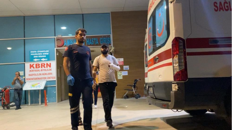 Bursa'da bir anlık dikkatsizlik bakın neye mal oldu!