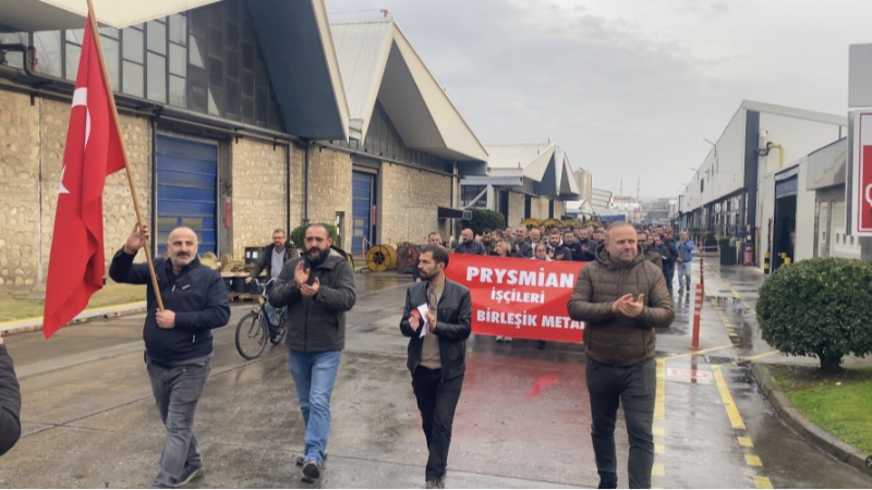 Bursa'da bir fabrikada daha eylem var!
