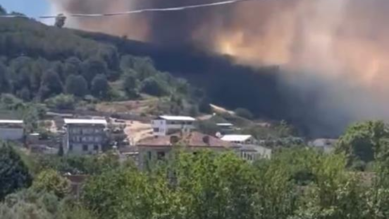 Bursa'da bir köy tehlikede!