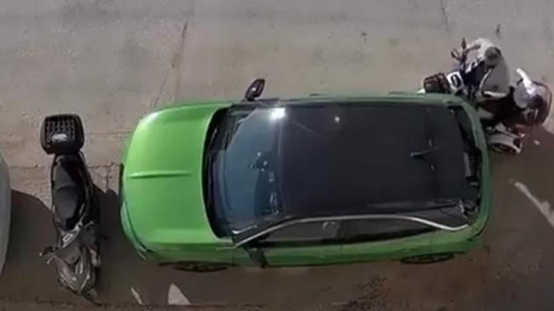Bursa'da böyle çarptı böyle kaçtı!