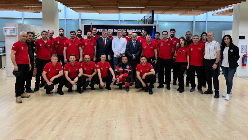 Bursa'da bu ekip hayat kurtarıyor; Önemli toplantı