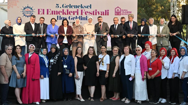 Bursa'da bu festivalde emek var!