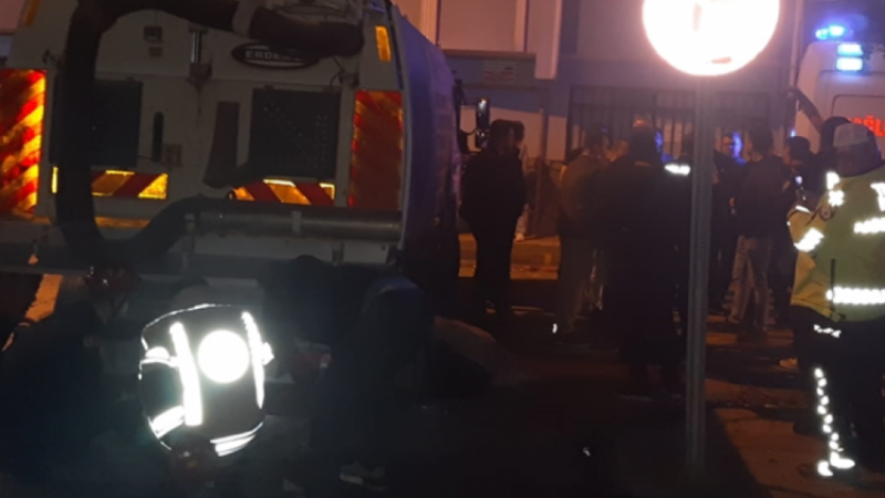 Bursa'da bu manevra bir kişinin hayatına mâl oldu
