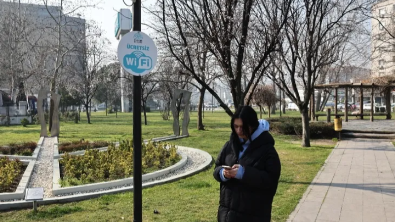 Bursa'da bu uygulama çok tuttu; Ücretsiz Wi-Fi...