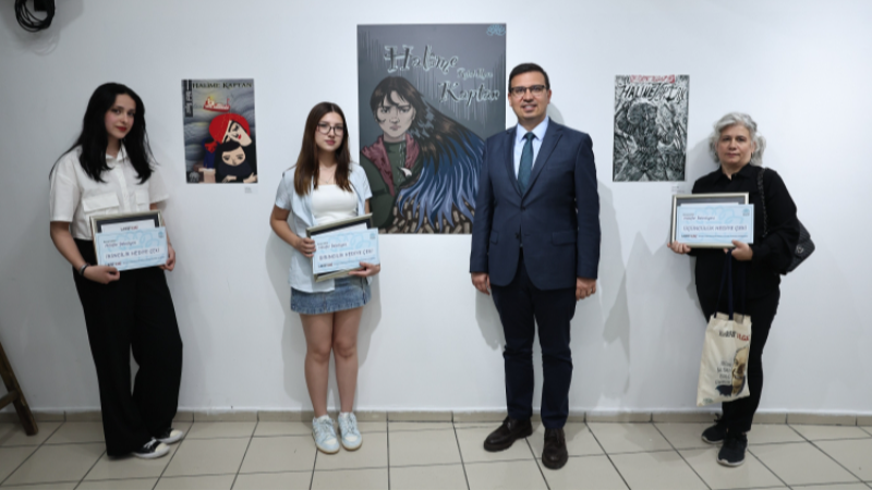 Bursa'da bu yarışmaya 12 okuldan 375 tasarım katıldı!