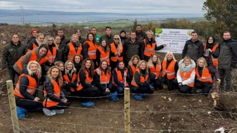 Bursa'da Çanakkale'ye yeşil miras!