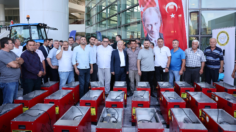 Bursa'da çiftçiye destek bitmiyor