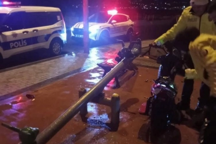 Bursa'da çocuk parkında üzücü olay