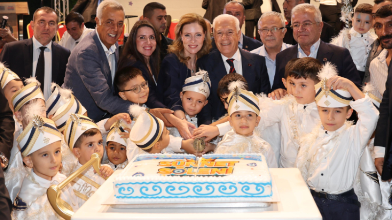 Bursa'da çocukların ve ailelerin en mutlu günü