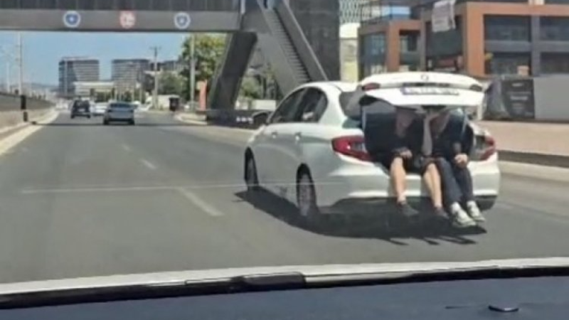 Bursa'da daha önce böyle yolculuk ne duydunuz ne de gördünüz!