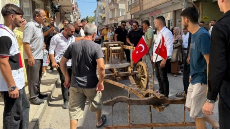 Bursa'da damada bakın ne yaptılar!