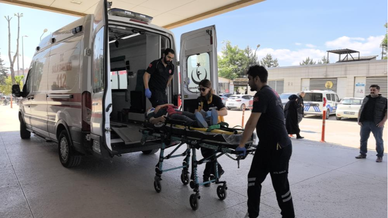 Bursa'da dengesini kaybeden kadının şanssızlığı