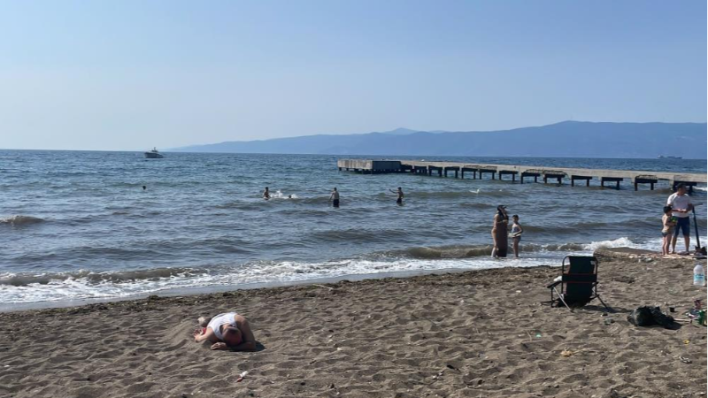 Bursa'da denize giren gençten kahreden haber!