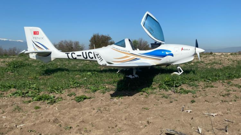 Bursa'da eğitim uçağının pilotu nasıl? Resmi açıklama geldi...