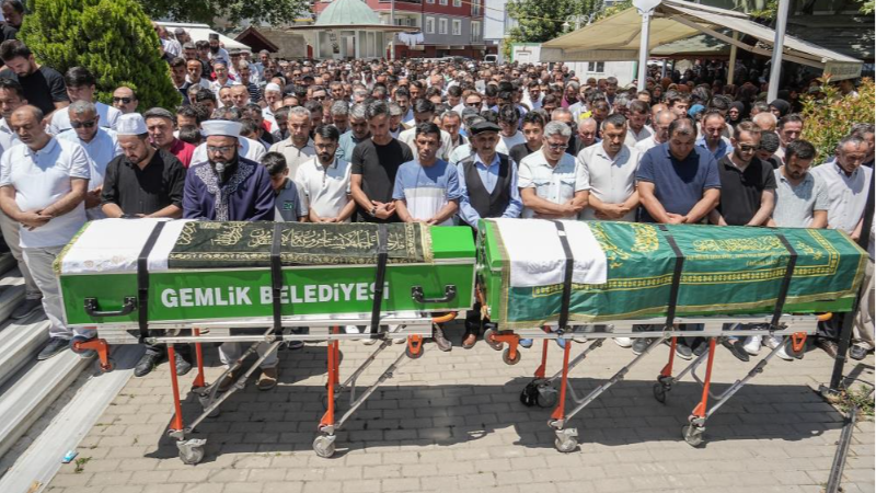 Bursa'da en acı veda