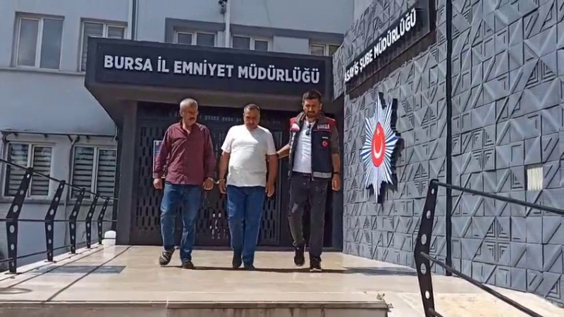 Bursa'da enginar hırsızları yakalandı