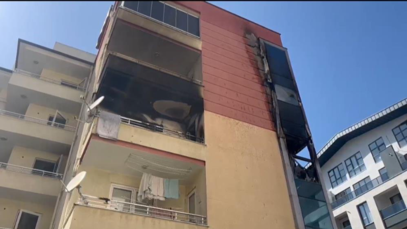 Bursa'da eşine kızan öfkeli adam evi yaktı...