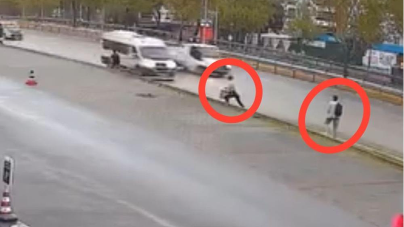 Bursa'da facianın eşiğinden dönüldü; İşte o anlar...