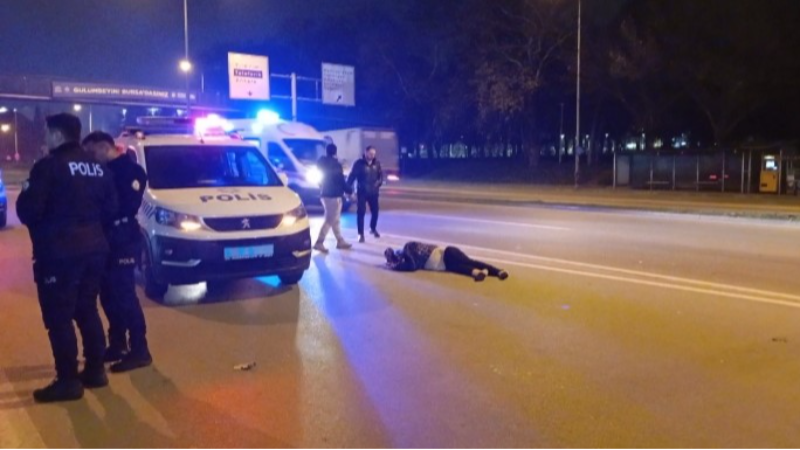 Bursa'da feci kaza; Karşıdan karşıya geçerken...