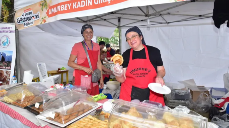 Bursa'da festivale kadınlar damga vurdu!