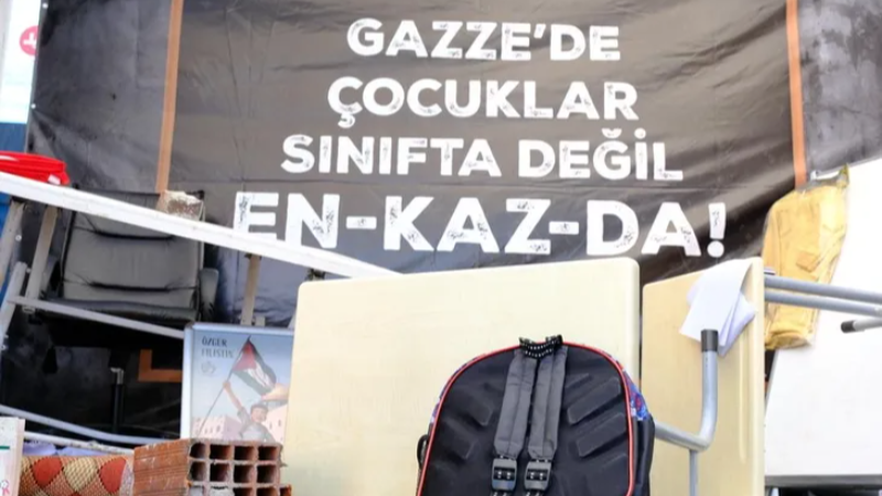 Bursa'da Gazze için farkındalık alanı oluşturuldu!
