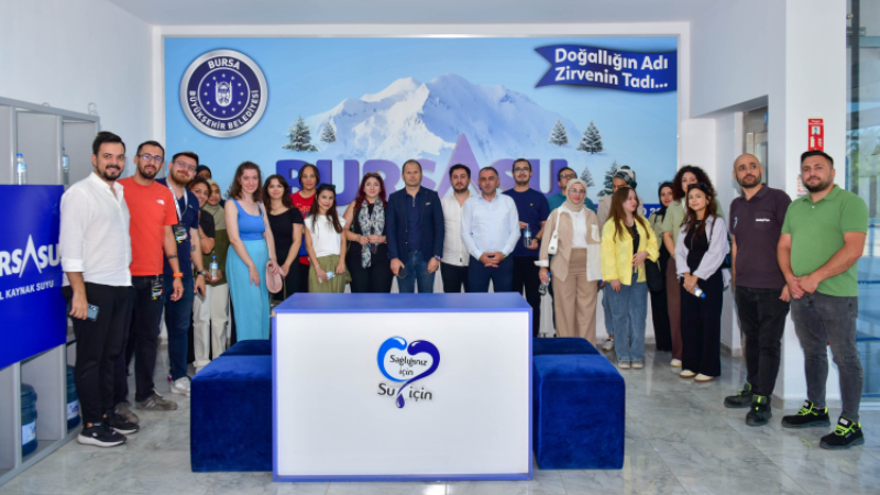 Bursa'da gençler Bursa Su'yu inceledi!