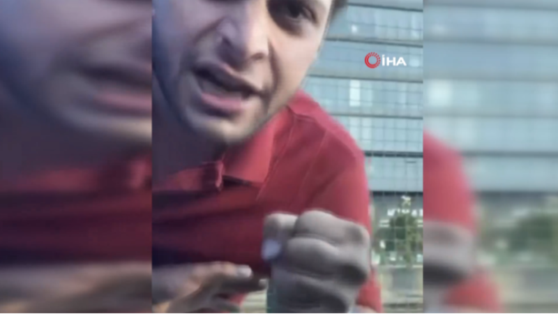 Bursa'da gergin anlar; Yol kesip bıçak çekti