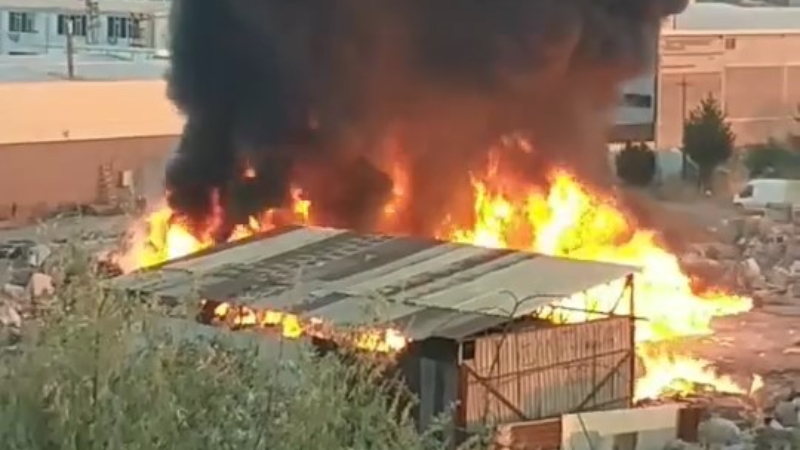 Bursa’da geri dönüşüm tesisinde yangın