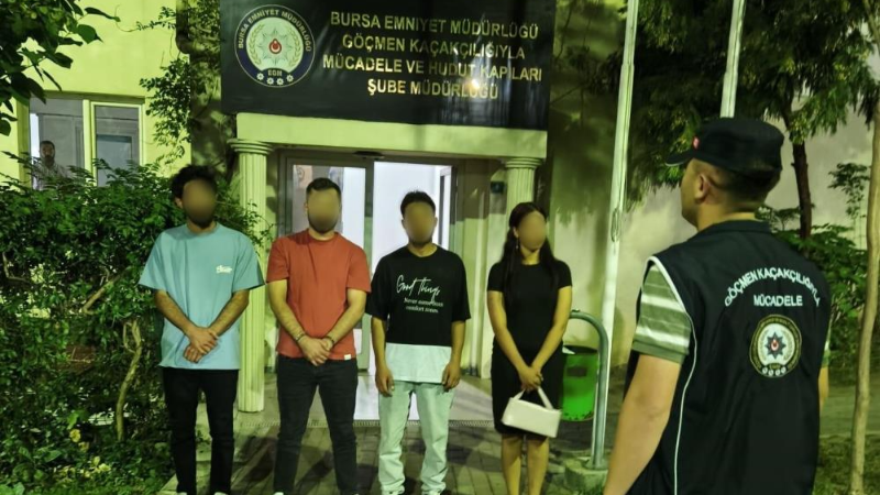 Bursa’da göçmen kaçakçılığına af yok!