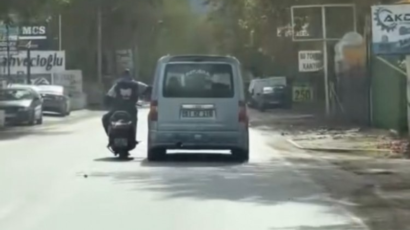 Bursa'da görenleri şaşkına çeviren olay!