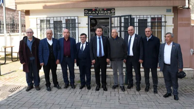 Bursa'da halktan kopmayan başkan!