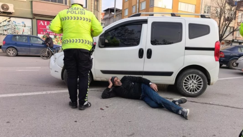 Bursa'da hastaneden taburcu edildi, 5 dakika sonra geri döndü