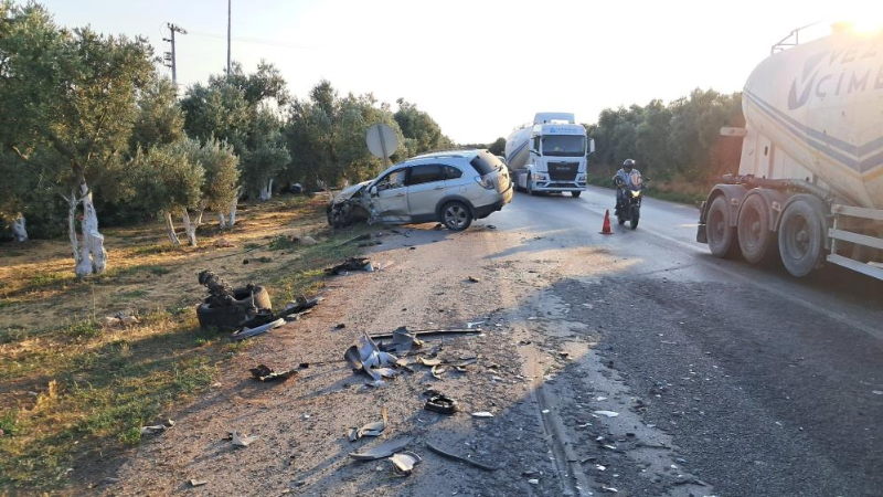Bursa'da hatalı sollama sonrası ortalık karıştı