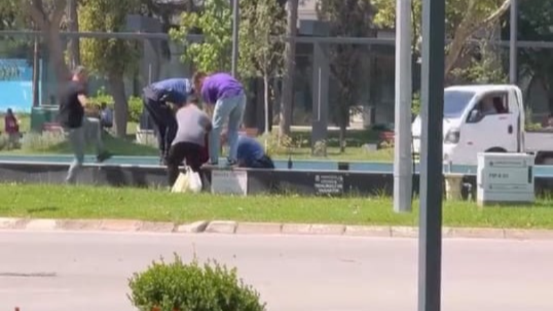 Bursa'da hayat kurtaran hamle; Polis zamanında yetişti