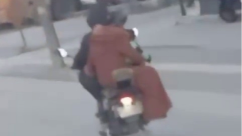 Bursa'da hayrete düşüren görüntü!