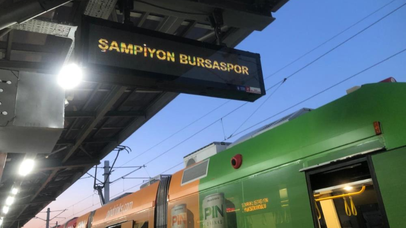 Bursa'da her yer yeşil beyaz!