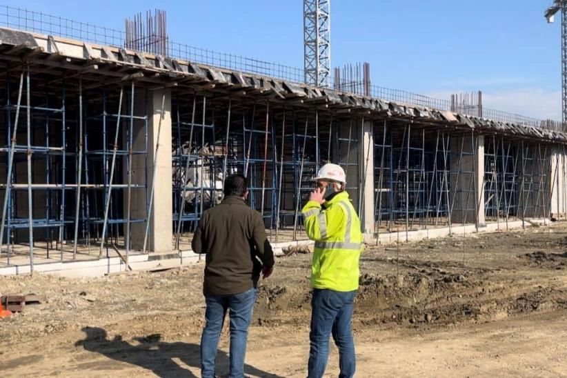 Bursa'da inşaat sahasında göçük: 5 işçi yaralandı