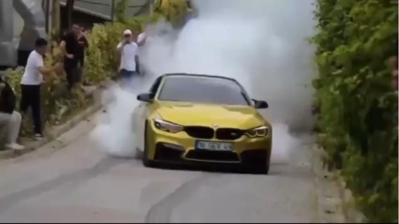 Bursa'da insanların hayatını tehlikeye attı, cezayı yedi