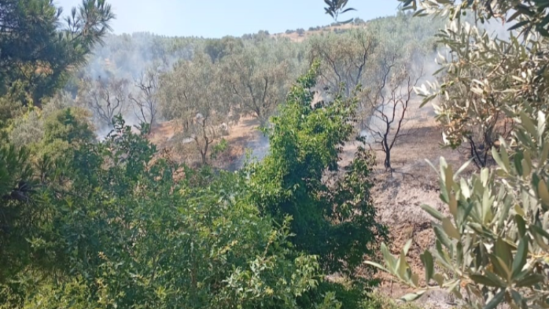 Bursa'da itfaiye hızır gibi yetişti