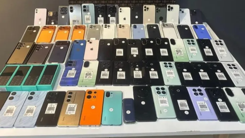 Bursa'da kaçak telefon operasyonu!