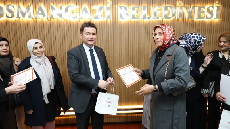 Bursa'da kadınların hayali bitmiyor; Tır şoförü olmak istiyorum