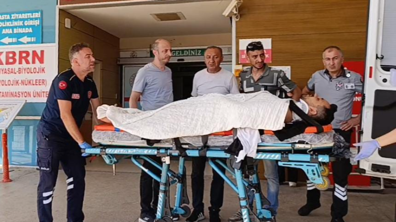 Bursa'da kahreden olay; Ağır yaralandı...