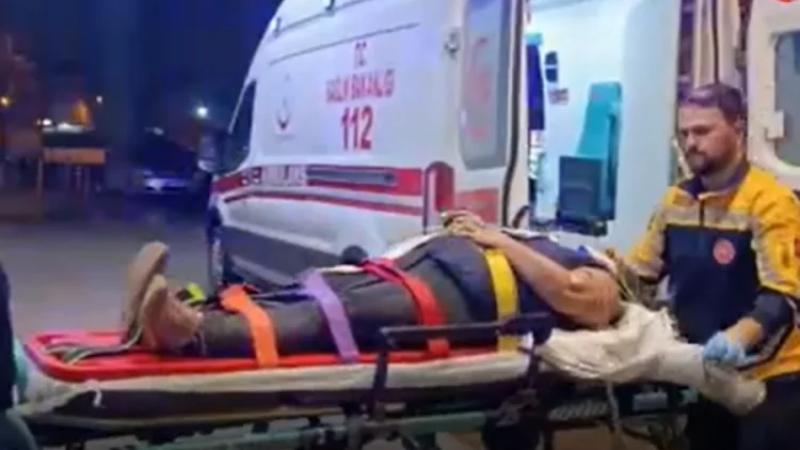 Bursa'da karşıdan karşıya geçmeye çalışırken kamyonet çarptı...