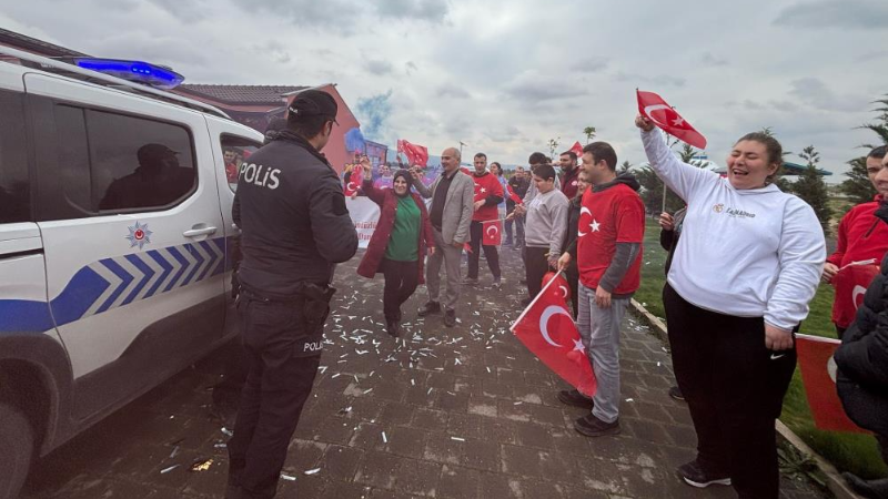 Bursa'da kavga var diye gittiler sürprizle karşılaştılar...