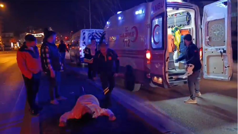 Bursa'da kaza sonrası sürücüler ortalığı birbirine kattı