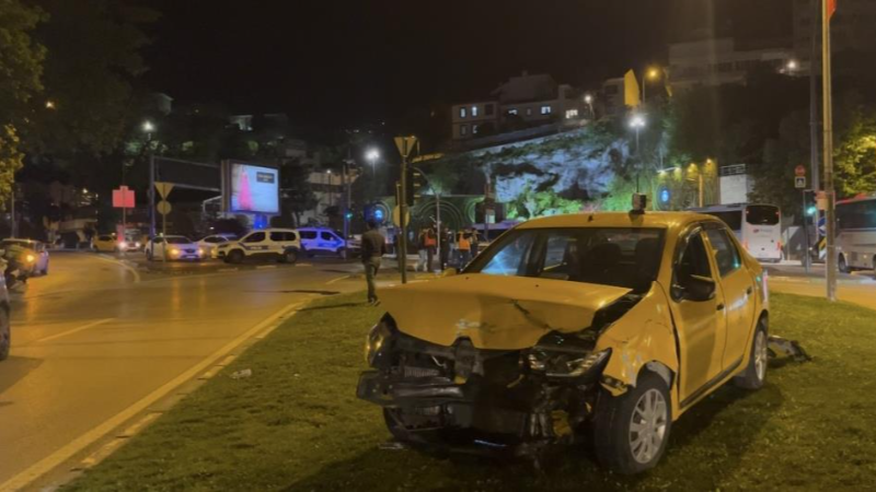 Bursa'da kırmızı ışık ihlali ortalığı karıştırdı